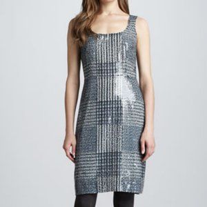 Tory Burch Bristol Sequined Houndstooth Dress